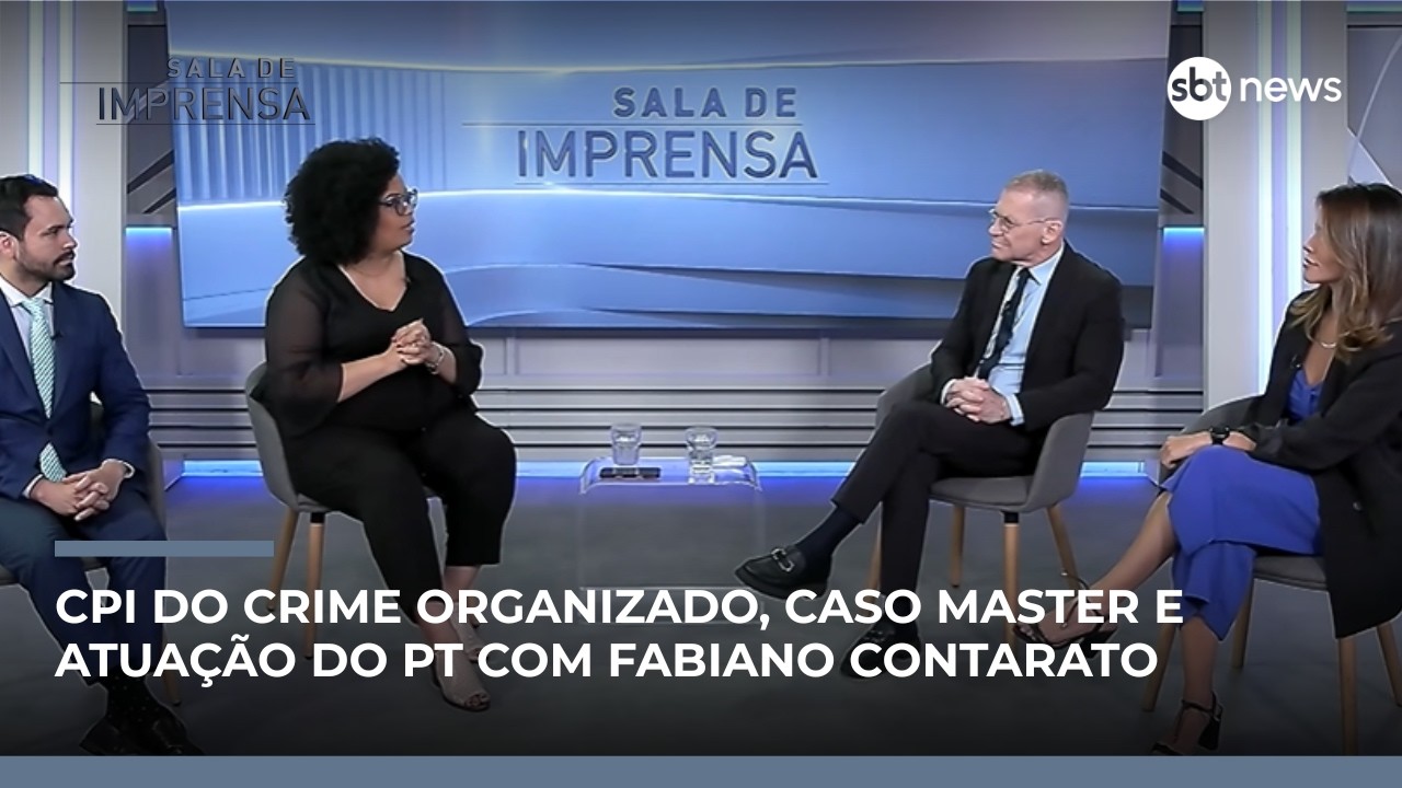 CPI do Crime Organizado, caso Master e atua&ccedil;&atilde;o do PT com Fabiano Contarato | Sala de Imprensa #16