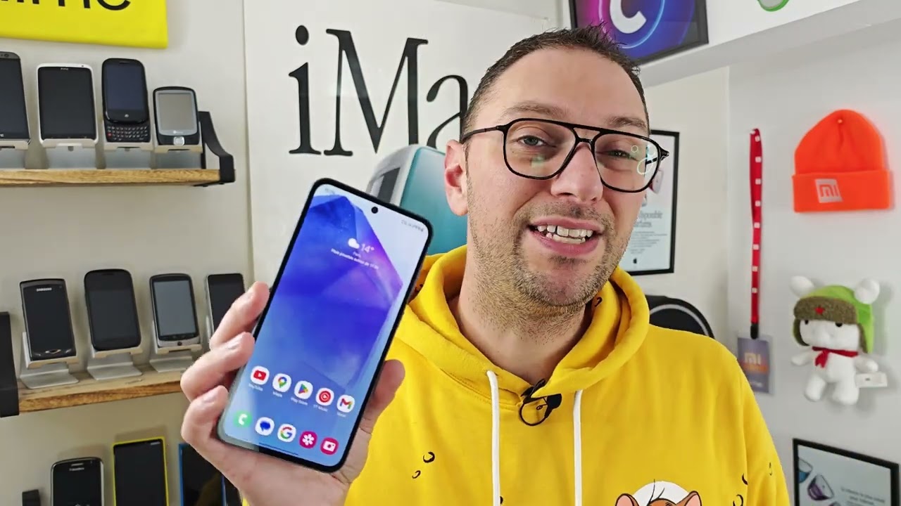 J'ai testé le Samsung Galaxy A55