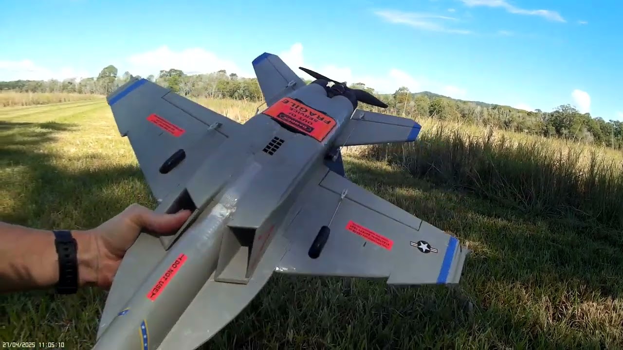 F-18 Hornet with Pusher Prop Mod - Introduction.