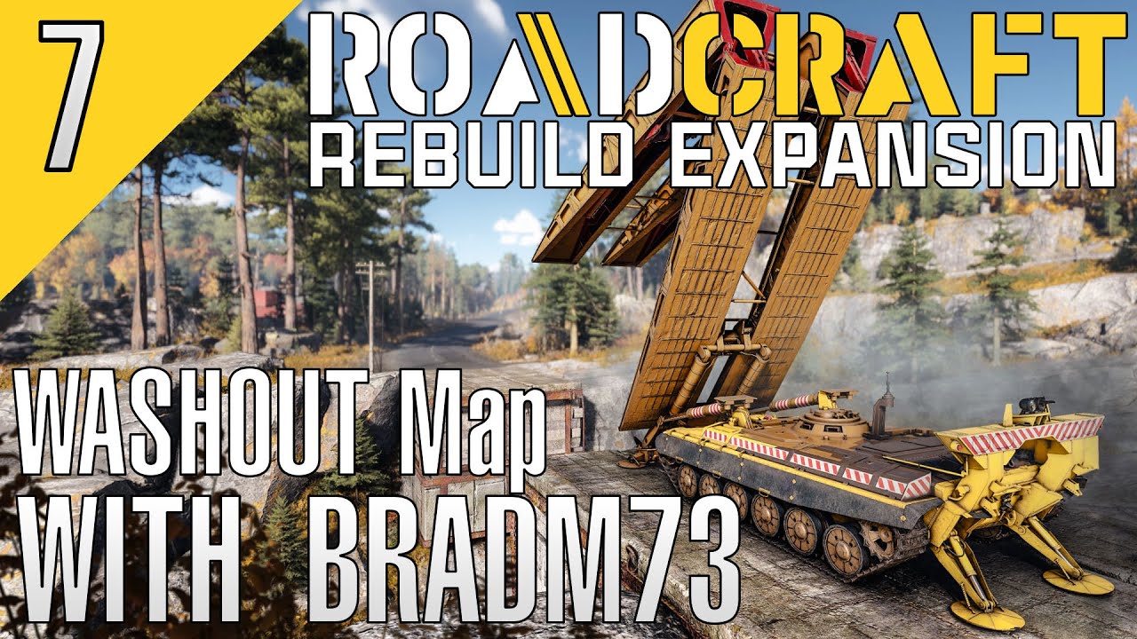 ROADCRAFT REBUILD DLC: Washout Map - Ep7: A Surprising Route!!