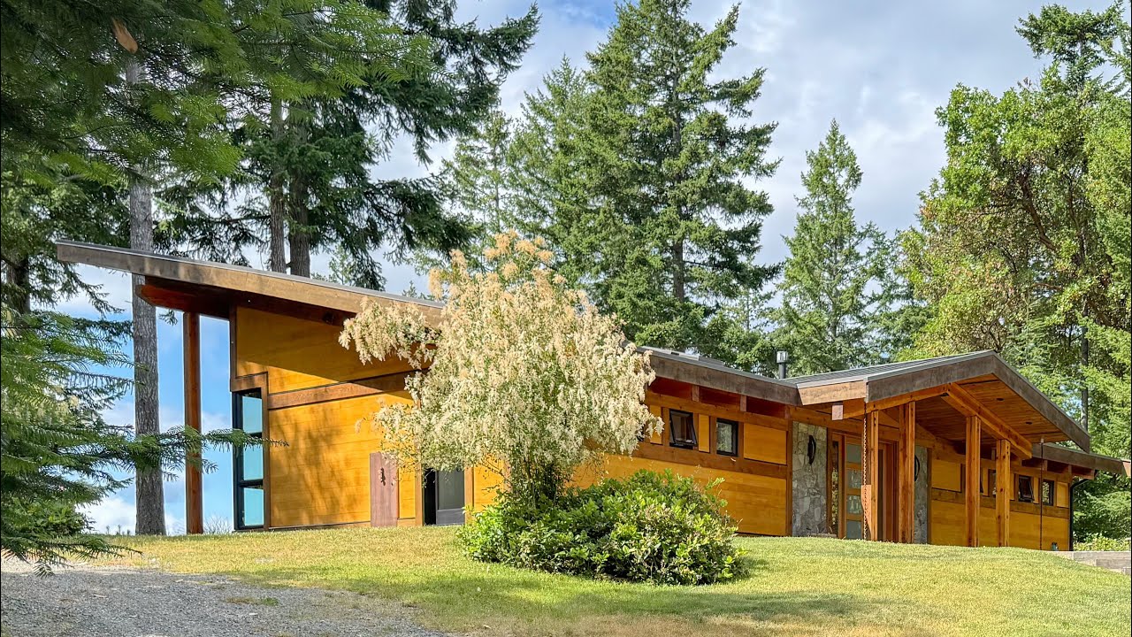 1965 Seymour Rd on Gabriola Island. Listed with Tina & Guy Real Estate Team