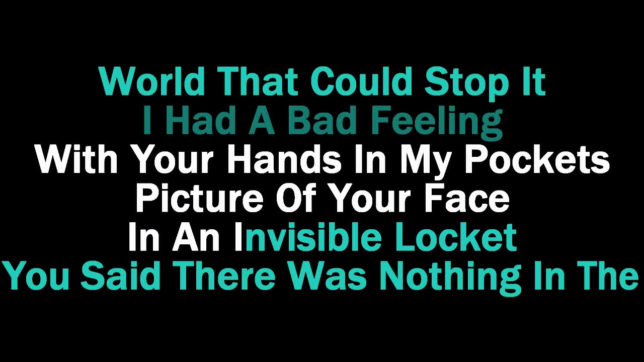 Dancing With Our Hands Tied Karaoke Taylor Swift