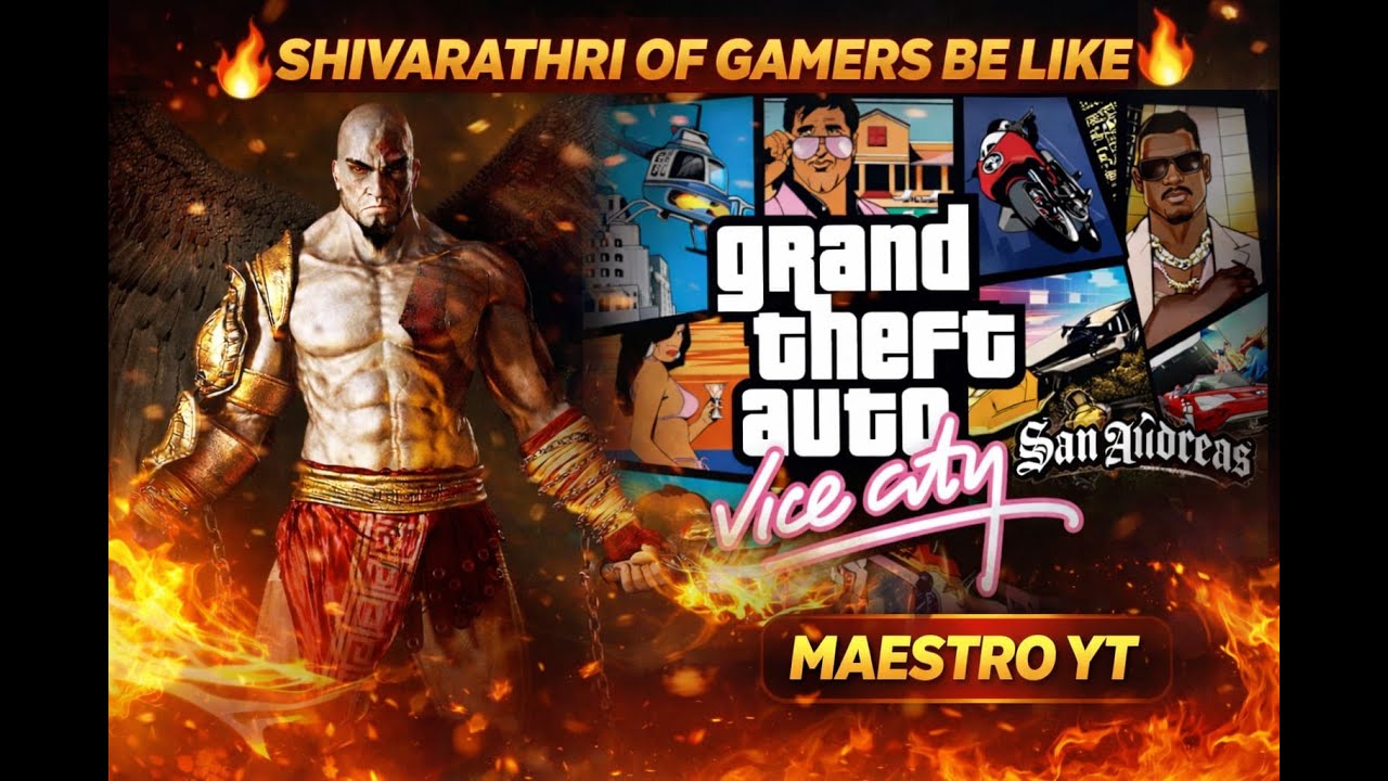 🌙 Shivaratri Special with Maestro YT 🔱 | All-Night Gaming Stream