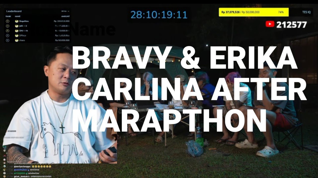 CERITA BRAVY VCONK DILEDEKIN ERIKA CARLINA AFTER MARAPTHON 