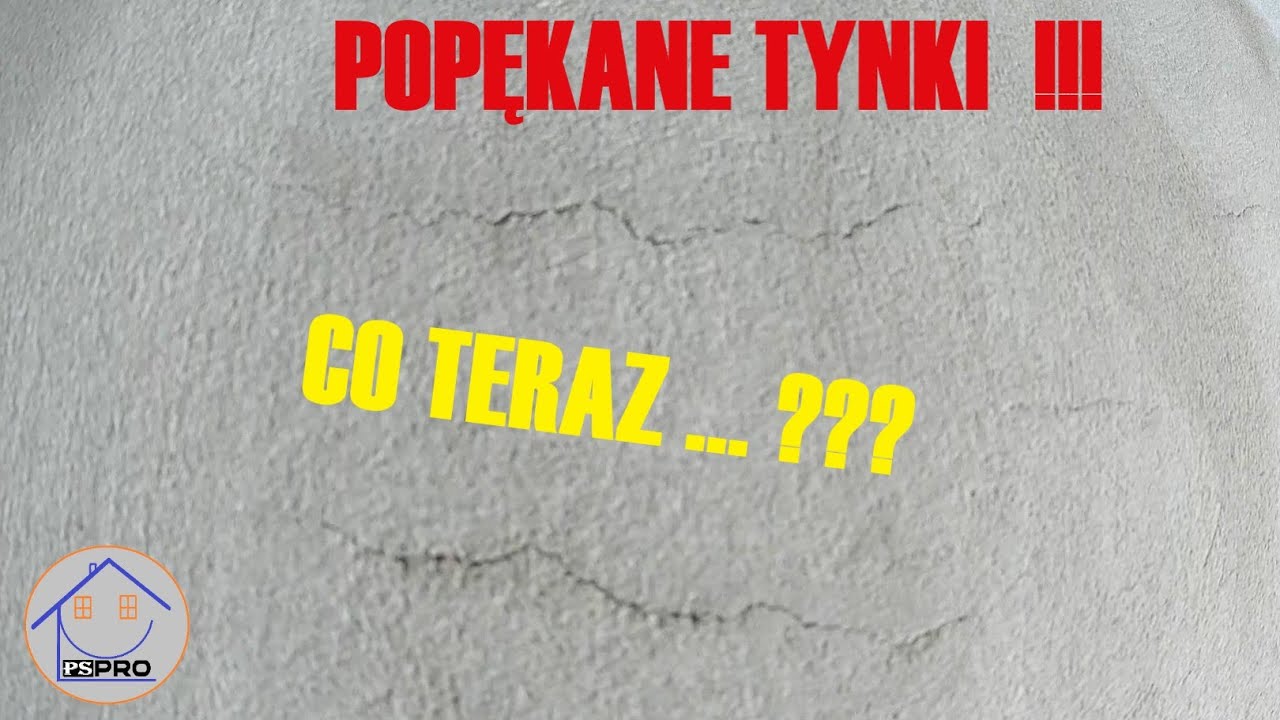 Spękane tynki !!! CO TERAZ  ??? Naprawa pęknięć na tynkach cementowych.