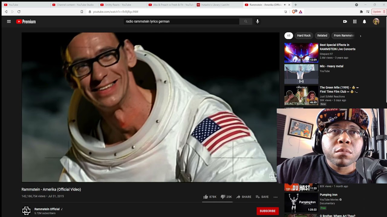 (First time hearing) Rammstein - Amerika (offical Video) and Reaction