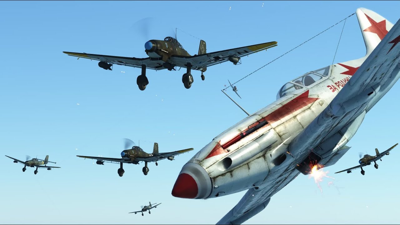 Stuka Strike - Tanks Down, Fighters Incoming!  JG4 Cinematic / IL-2 Great Battles