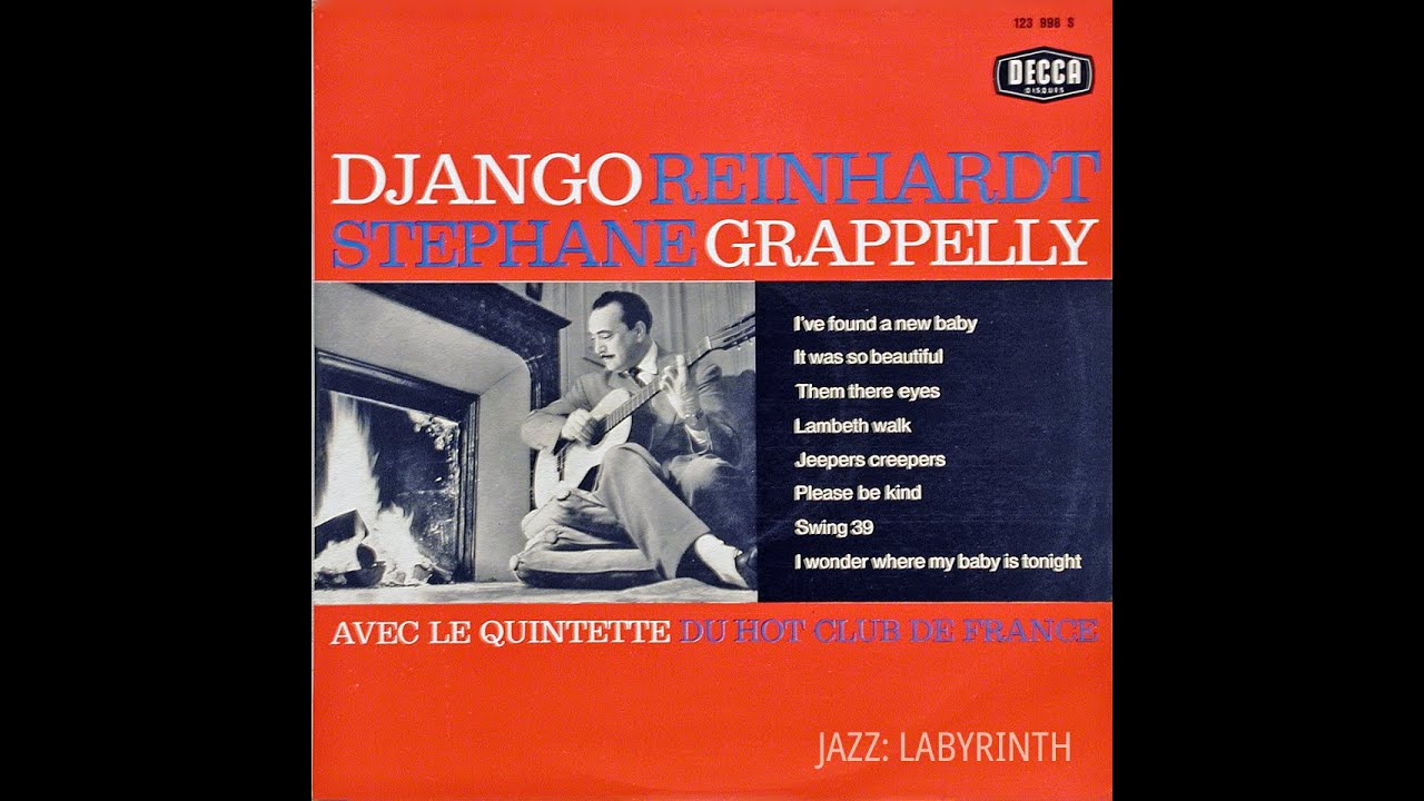 Django Reinhardt & Stephane Grappelly - Fr Decca 123 998 10inch LP FULL