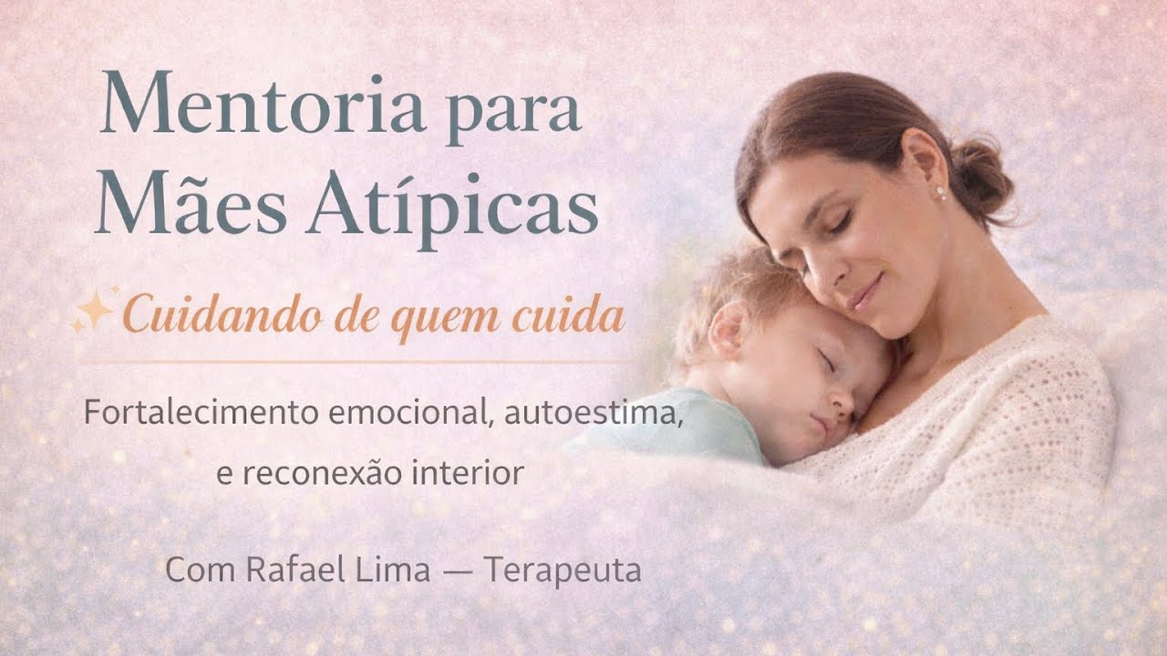 Mentoria Autoestima Mães atípicas. Cuidando de quem cuida. 