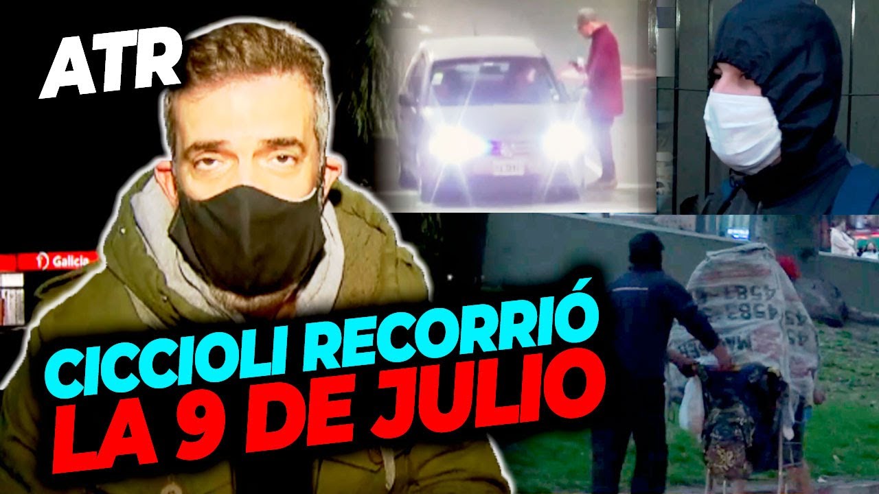 INFORME ATR: MARTÍN CICCIOLI RECORRIÓ LA 9 DE JULIO