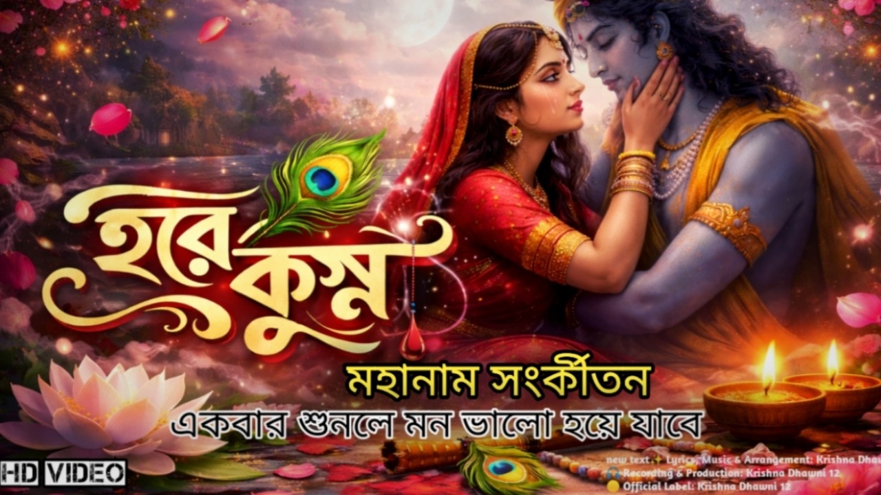 মন মাতানো সুরে মধুর কৃষ্ণ নাম | সেরা কৃষ্ণ ভজন ২০২৬ | Modhur Krishna Naam | Bengali Devotional Song 