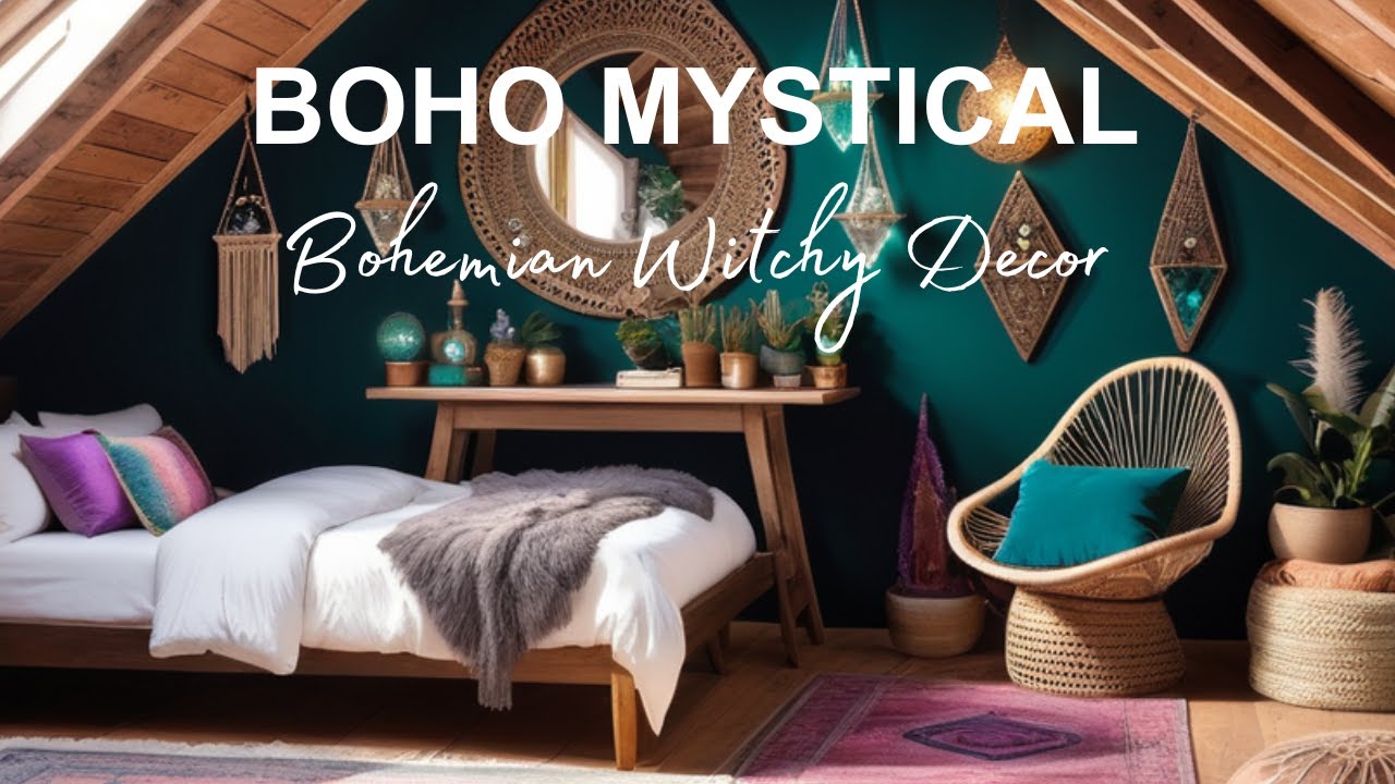 Boho Mystical Home Tours || Bohemian Witchy House Decor || Mystic Witch Design Inspirations & Ideas