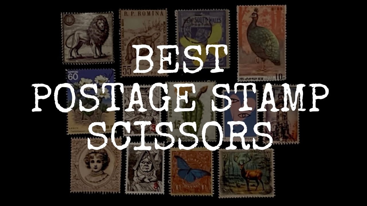 PERFECT POSTAGE STAMP PERFORATED EDGE SCISSORS!
