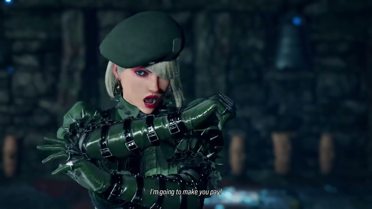 TEKKEN 8 Anna Williams Goth Magic Rabbit Hat outfit