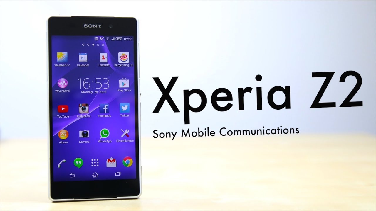 Review: Sony Xperia Z2 (Deutsch) | SwagTab