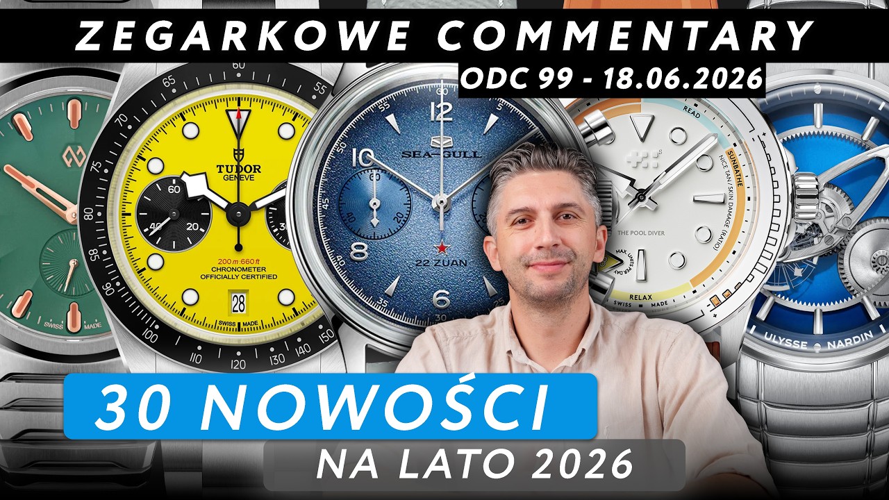 WIĘCEJ ZEGARK&Oacute;W NIŻ NA WATCHES & WONDERS! Tudor, Omega, Zenith, Oris, SeaGull, Tissot, Certina