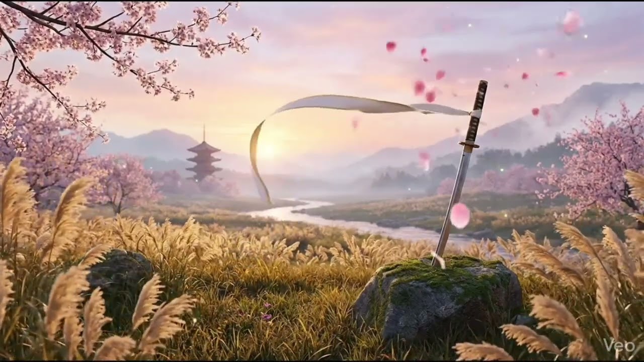 How Samurai go to sleep: Deep Music, Deep Sleep, Japanese Zen Samurai music