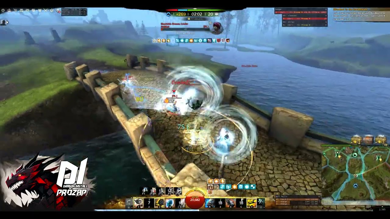 Engineer WvW - Outnumbered (1v3s+) Roaming #3 - Power Quick-Nades