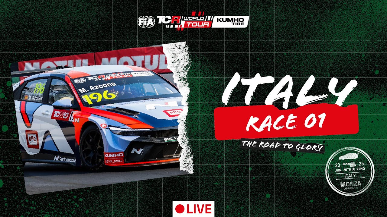 Monza | Race 1 | 2025 Kumho FIA TCR World Tour