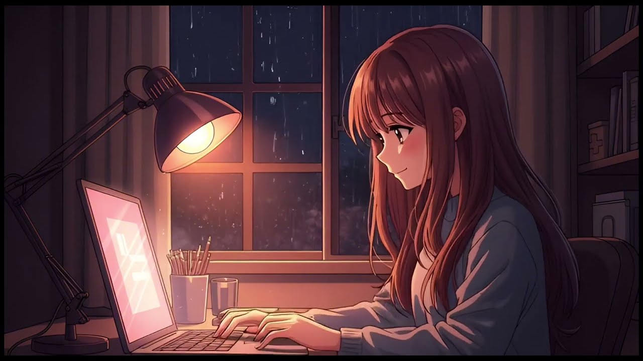 Lo-Fi Ambient - You, Me, and the Midnight Screen