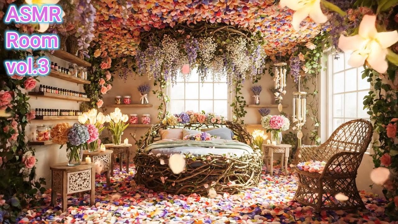 【ASMR】🛏️ 一生暮らす、どの部屋にする？🌟/🛏️ Which room would you choose to live in forever?🌟