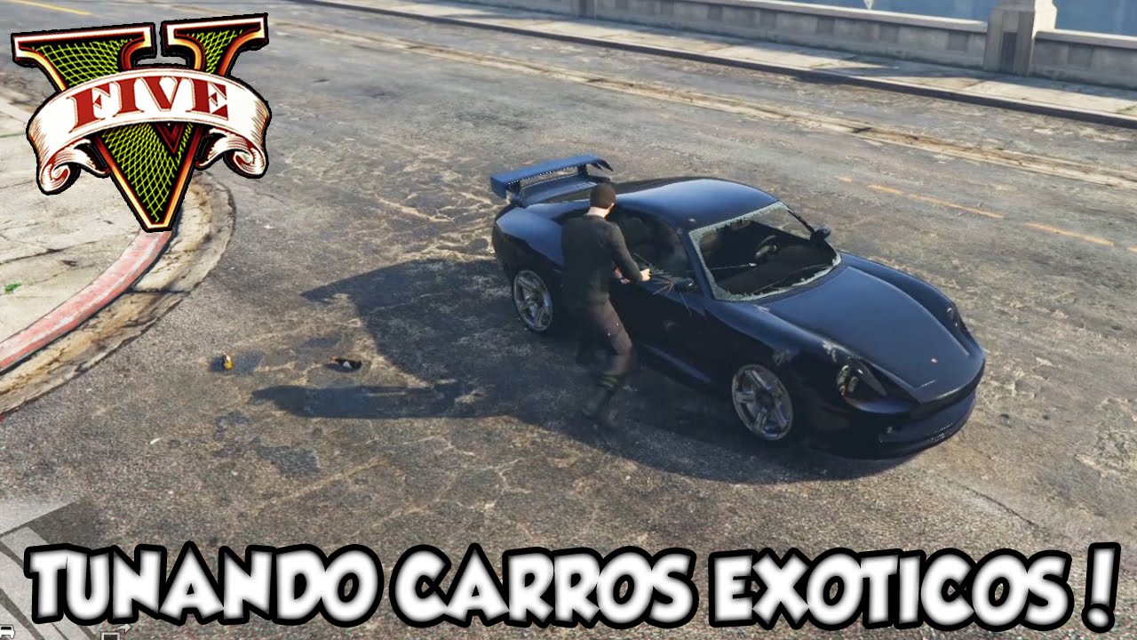 GTA V - Comprando e Tunando um Carro Diferente com Mike!