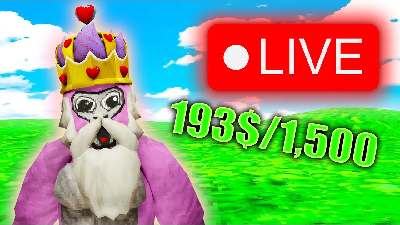 🔴Gorilla Tag LIVE With Viewers! Day 46/150!🔴