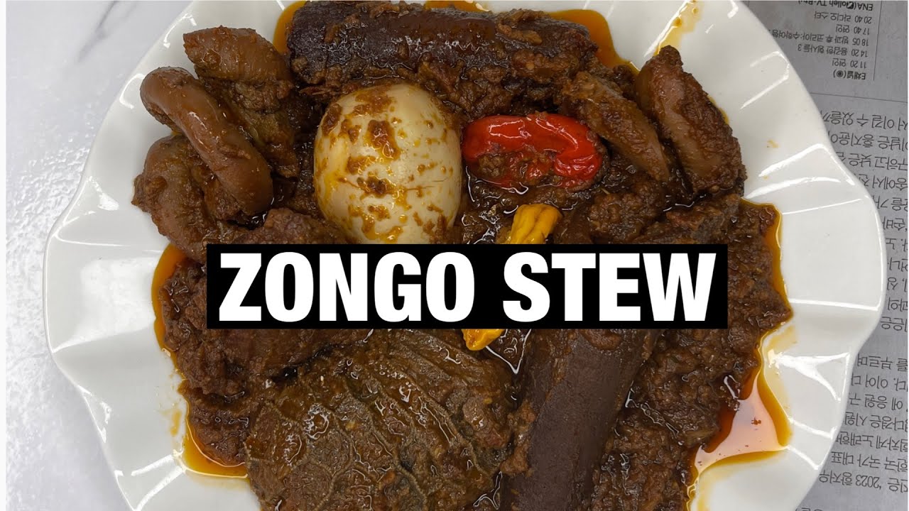 ZONGO STEW recipe