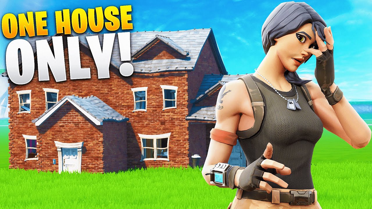 The ONE HOUSE ONLY challenge in fortnite