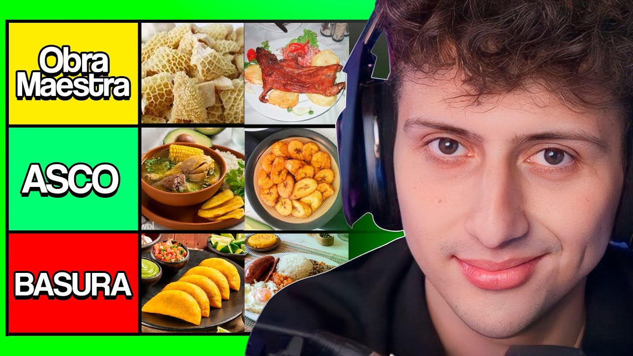TIER LIST DE COMIDA COLOMBIANA 😋