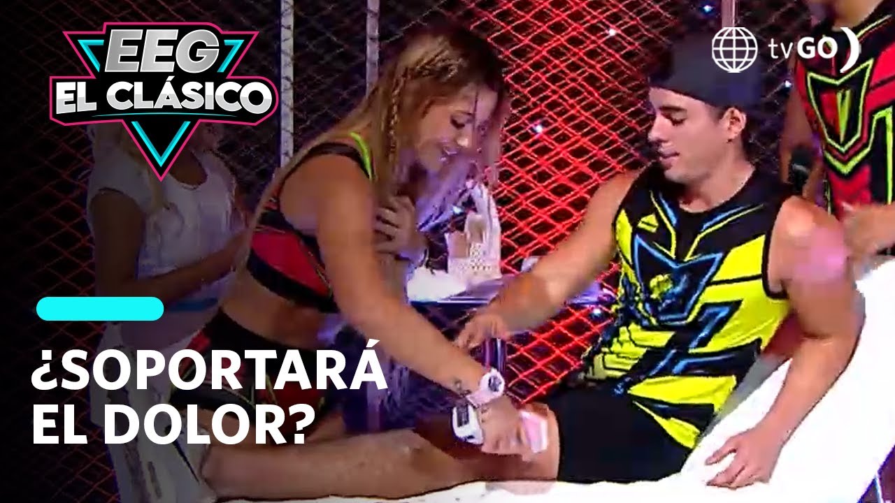 EEG El Clásico: Ducelia Echevarría le depiló las piernas a Piero (HOY)
