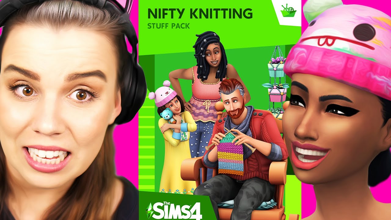 The Sims 4 Nifty Knitting First Look! - Trailer Reaction
