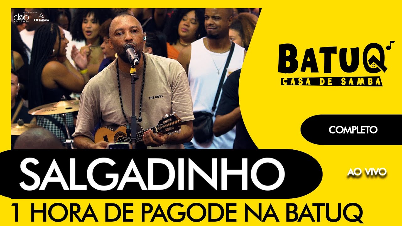 Salgadinho 1 Hora de Pagode na BatuQ (Ao vivo) - Roda de Samba