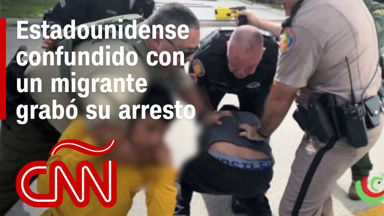 Estadounidense confundido con un migrante grabó su arresto por la Patrulla Fronteriza