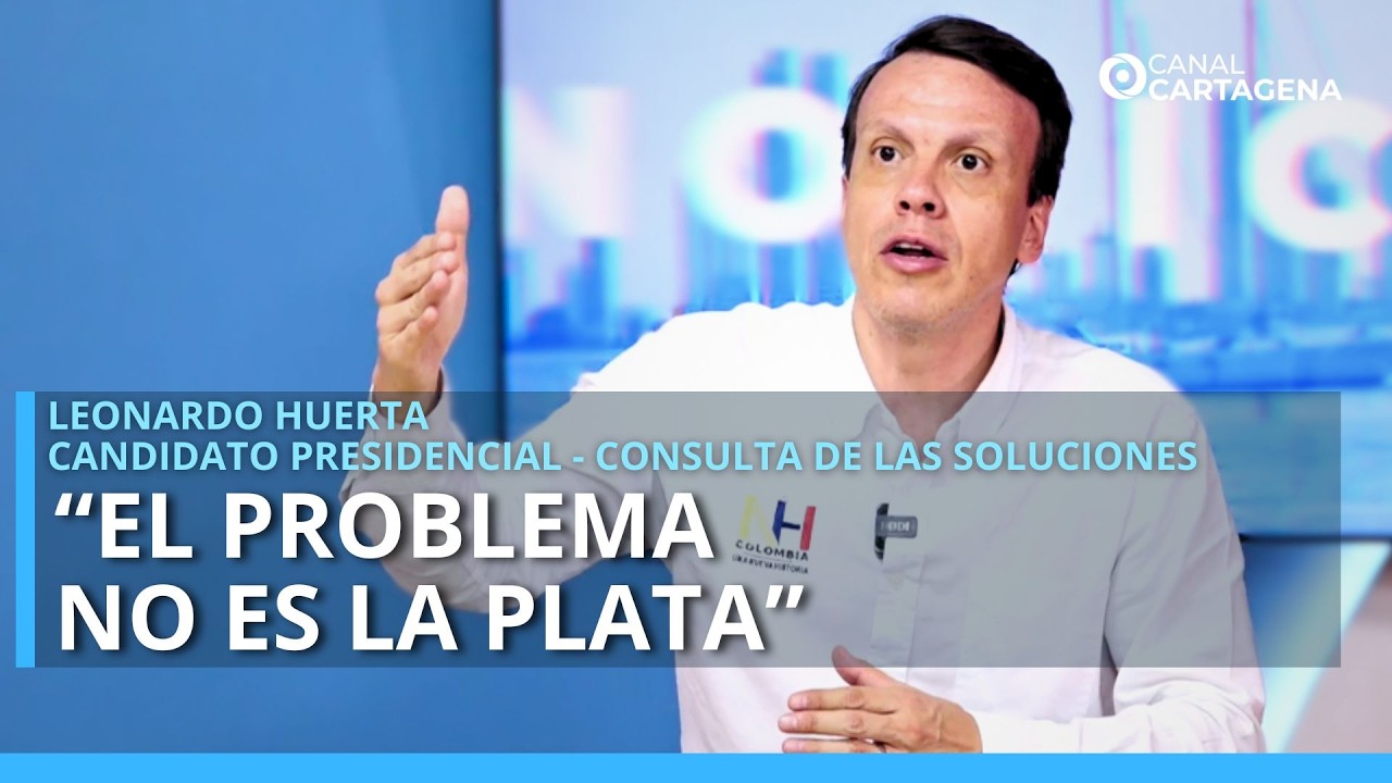 Leonardo Huerta: “Candidatura legítima con un millón de firmas”