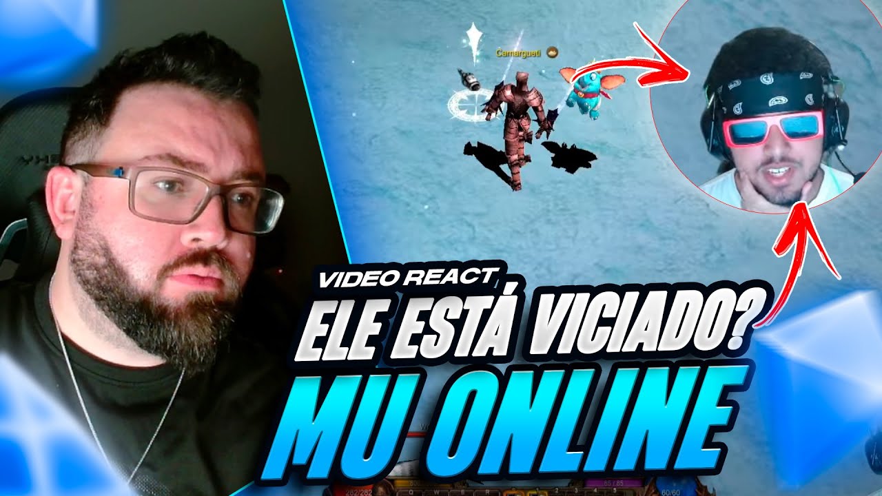 🔥 Eu acho que o CAMARGUETS viciou em Mu Online, mas eu apenas acho ...