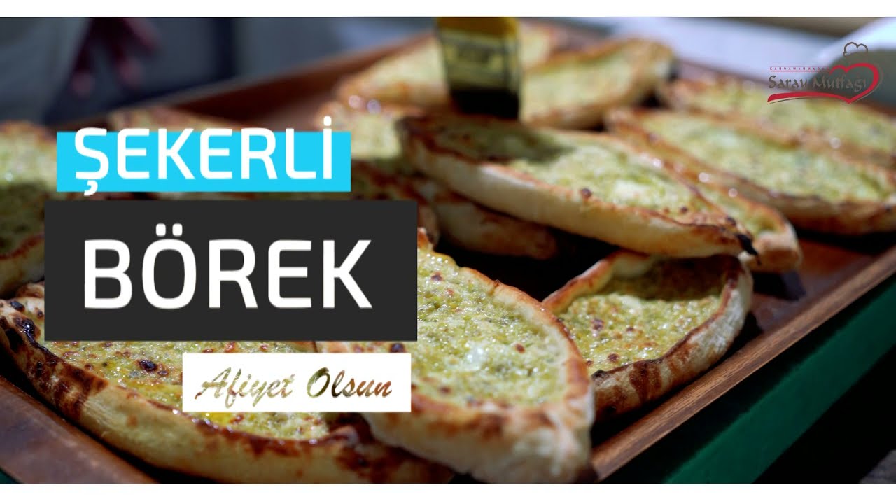 BÖREKLERİN EN TATLISI EN LEZZETLİSİ ŞEKERLİ BÖREK TARİFİ