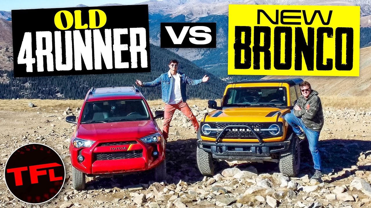 Toyota 4Runner слишком стар, чтобы конкурировать с новым Ford Bronco? Мы сравниваем оба автомобил...