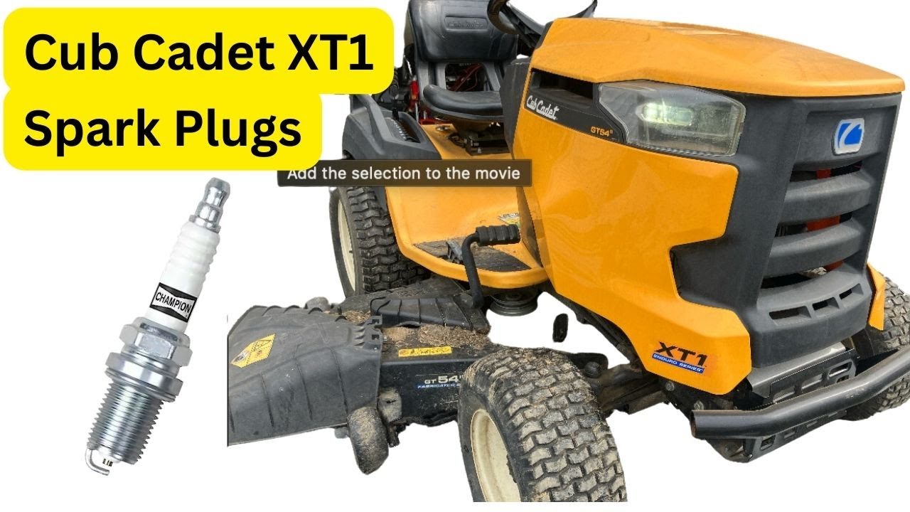 Cub Cadet XT1 - Spark Plug Change