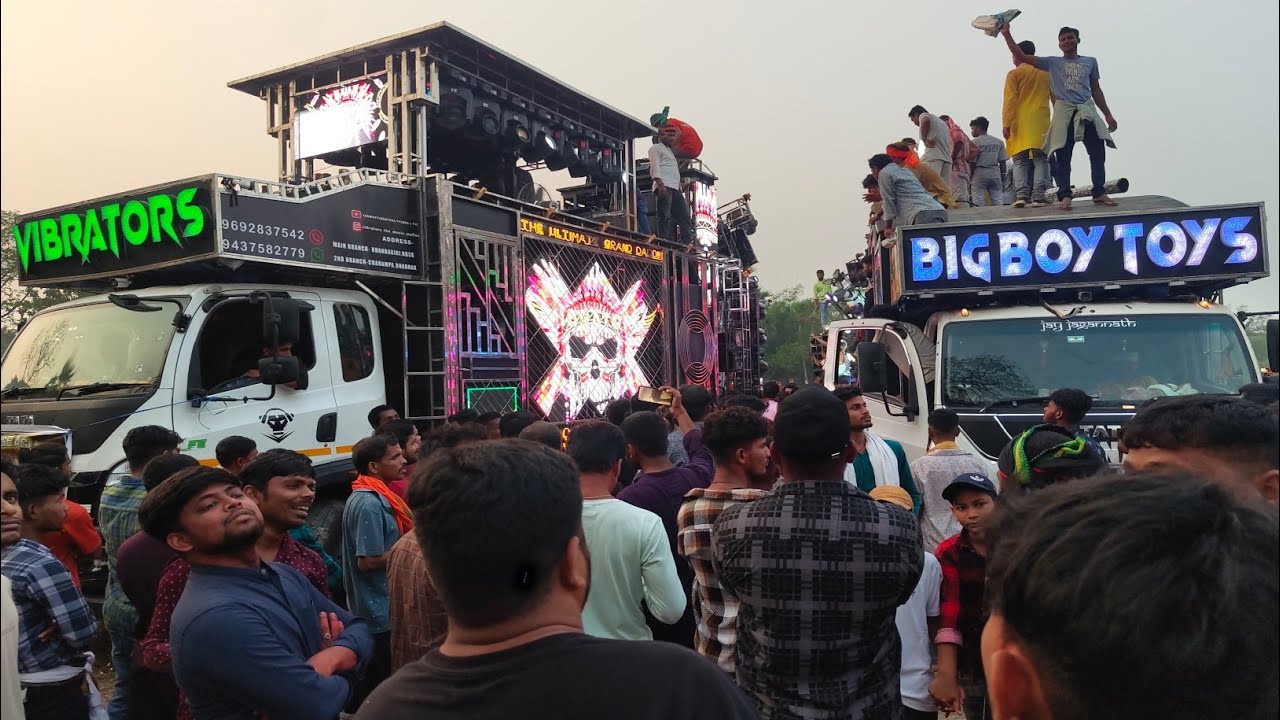 DJ TANMAY VIBRATORS BIG BOY TOYS DJ DAS 5G DJ MAHAKAL COMPETITION BALIKHAND MELAN 2025