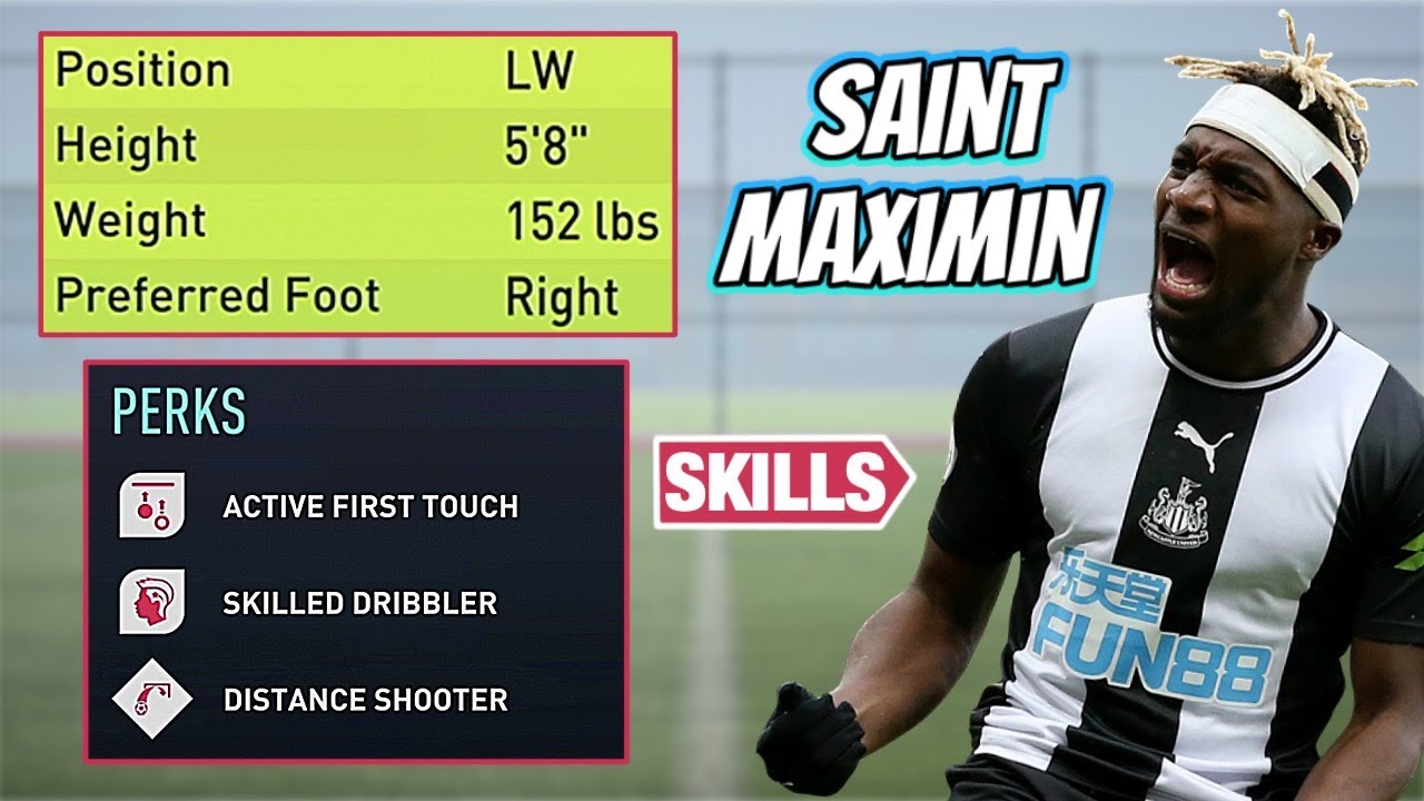 ELITE DRIBBLING! BEST ALLAN SAINT-MAXIMIN WINGER BUILD in FIFA 22 PRO CLUBS!