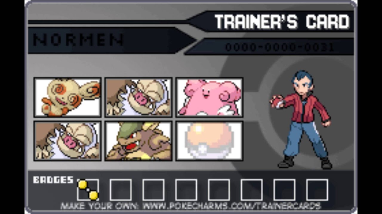 Hoenn Gym Leaders Trainer cards
