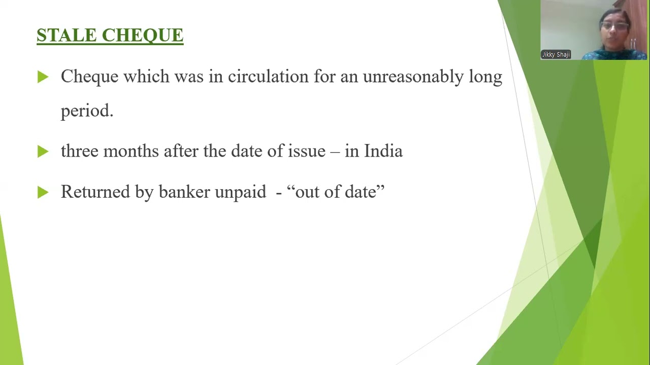 Dishonour of Cheques