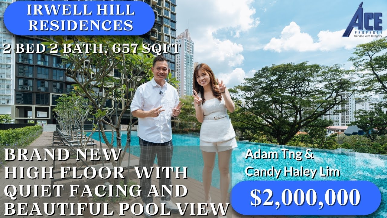 Irwell Hill Residences: Brand New High Floor 2 Bed 2 Bath with Quiet Facing and Beautiful Pool View