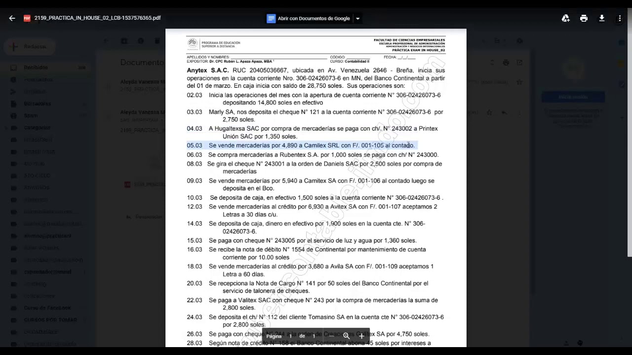 LIBRO CAJA Y BANCOS: FORMATO 1.1 EFECTIVO Y 1.2 CTA CTE