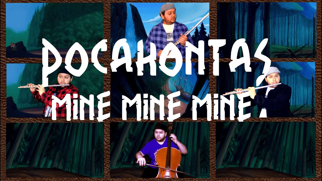Pocahontas - Mine Mine Mine // Cello and Flute Cover