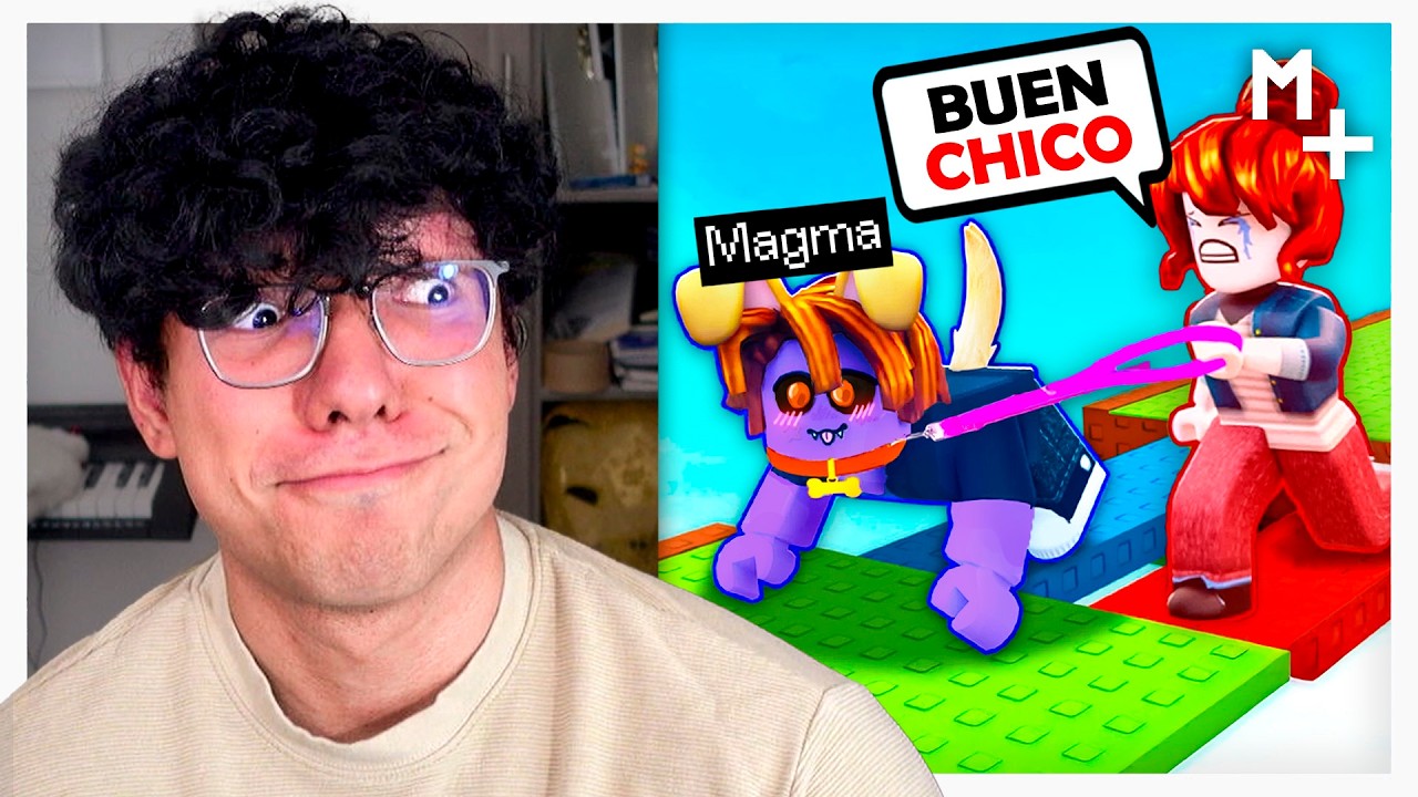 Magma Juega Dog Walk con Greys en ROBLOX 🤣🐶