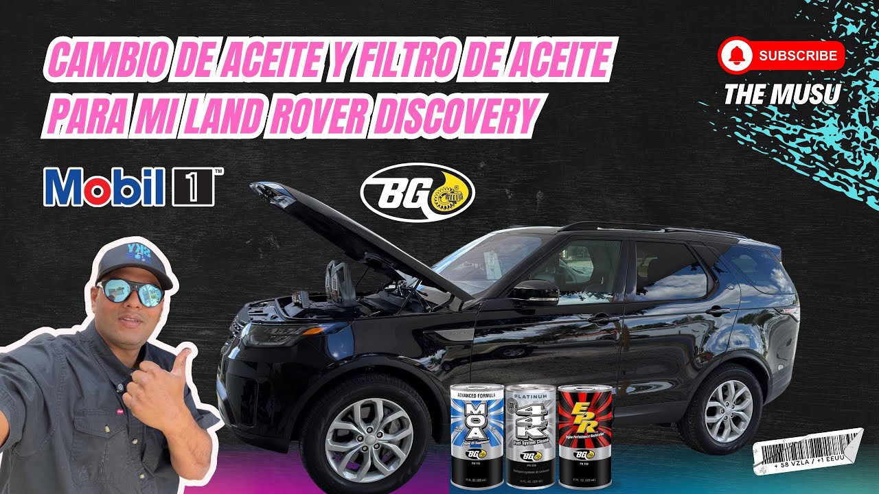 Tutorial | Cambio de aceite y filtro de aceite Land Rover Discovery 