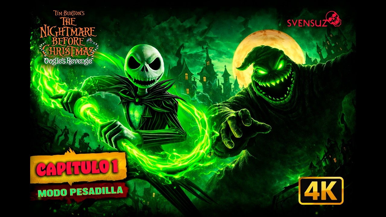Oogie's Revenge Guía Completa Español - Capítulo 1 Modo Pesadilla | PS2 4K Sin Comentarios