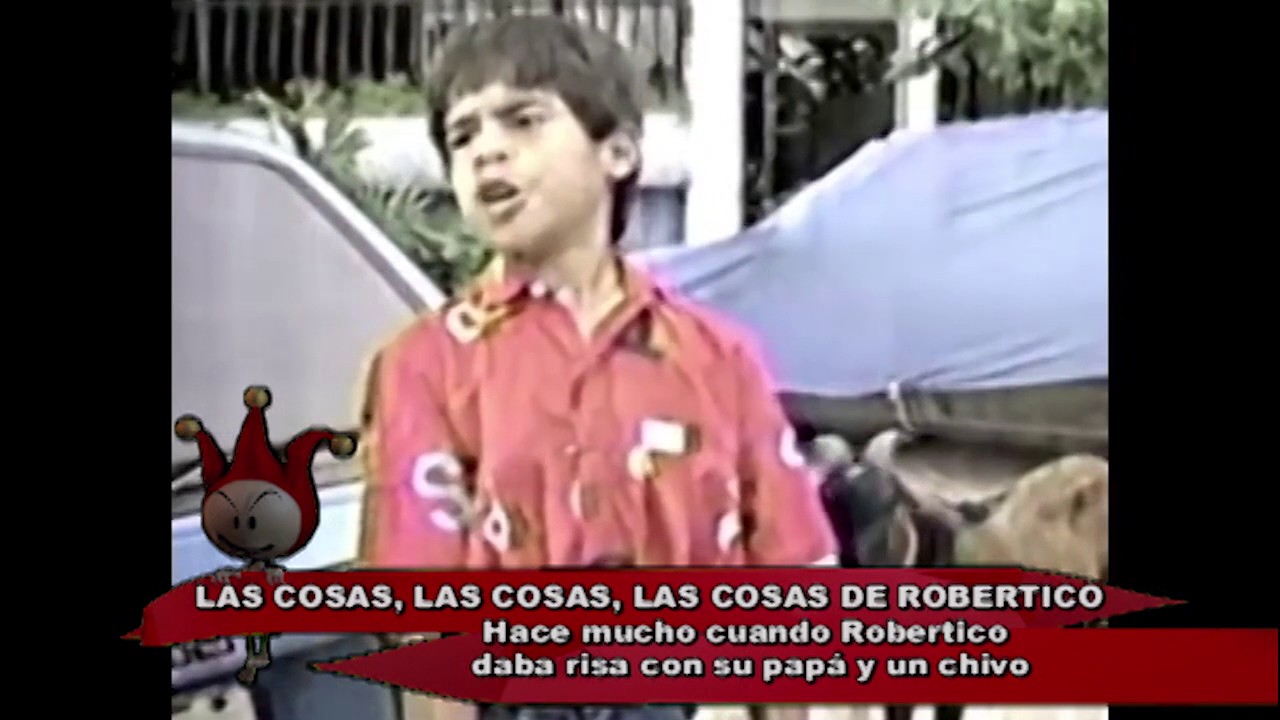 TBT De Las Ocurrencias de Robertico Cuando Daba Risa